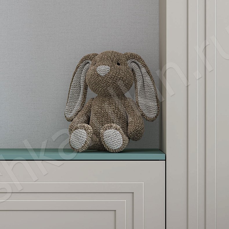 Гарнитур Галилео Черный Белый Светлые Темные Неоклассика 4х створчатые Детская Для книг Для декора Для вещей 8