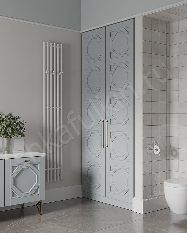 Мебель в ванную Инфинити Светлые Белый Неоклассика   Для вещей 2