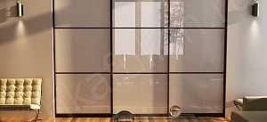 Шкаф-купе со стеклом Джуно