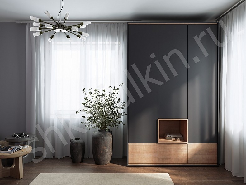 Изображение цвета Шкаф Маркус Белый Современный   