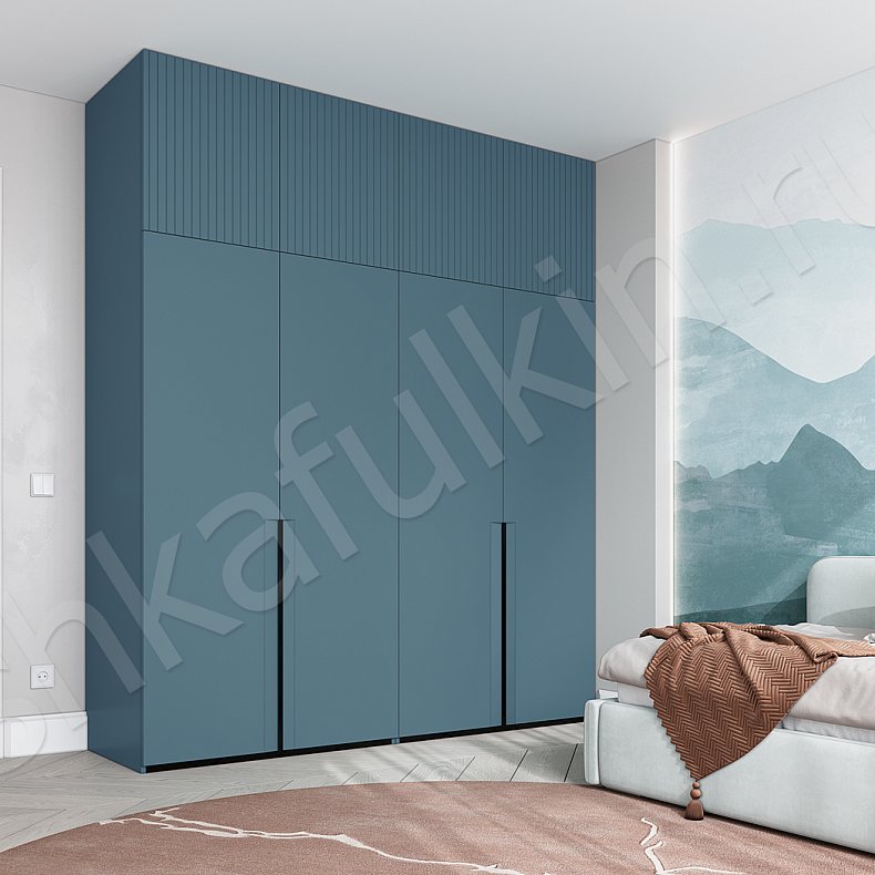 Шкаф Партенио  Минимализм 4х створчатые Спальня Для вещей 1
