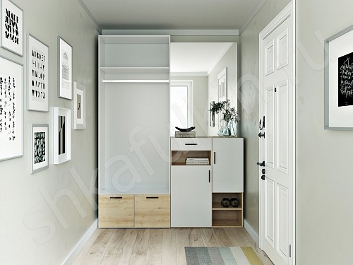 Изображение цвета Прихожая Лайк  Минимализм 2х створчатые Прихожая 