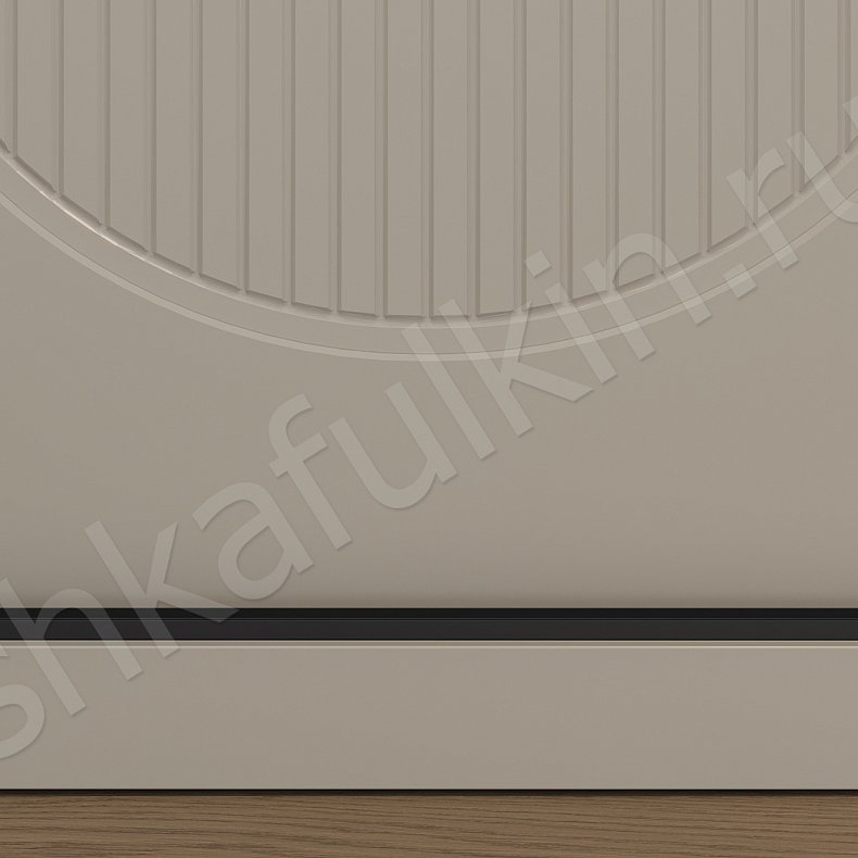 Шкаф-купе Скаволлини Цветной Коричневый Светлые Зеленый Неоклассика 3х створчатые Коридор Для вещей 8