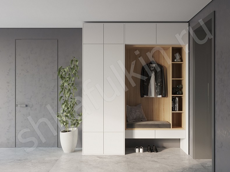 Изображение цвета Прихожая Ивари  Минимализм 2х створчатые Прихожая 