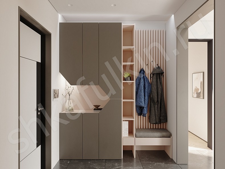 Изображение цвета Прихожая Сальма  Минимализм 2х створчатые Прихожая 