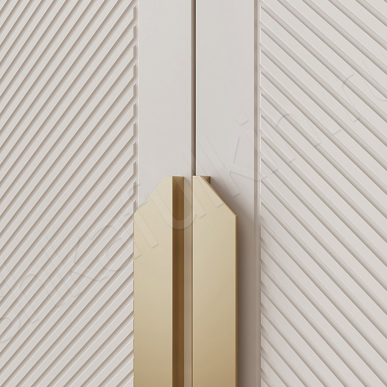 Шкаф Анабэль Белый Черный Светлые Темные Неоклассика 4х створчатые Гостиная Для вещей 8