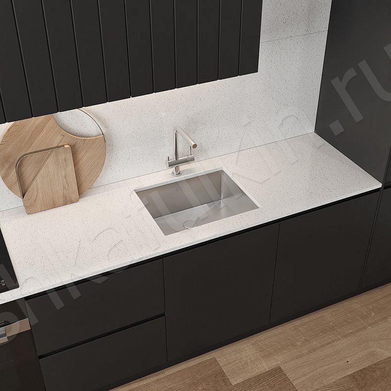 Кухня Пиколетто Черный Светлые Темные Зеленый    Для посуды 8