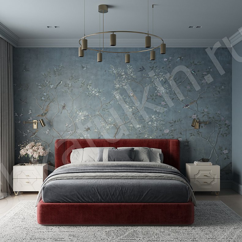 Изображение Гарнитур Марлен Светлые Неоклассика 2х створчатые Спальня Для вещей 2