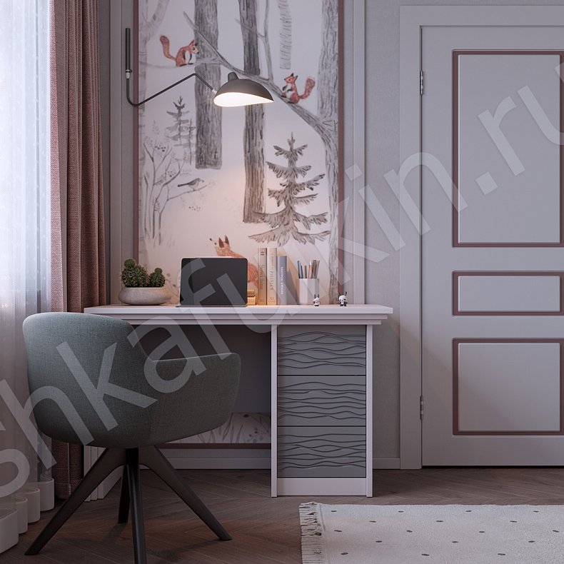 Изображение Детская Сезанн Светлые Современный 2х створчатые Детская Для декора Для вещей 3