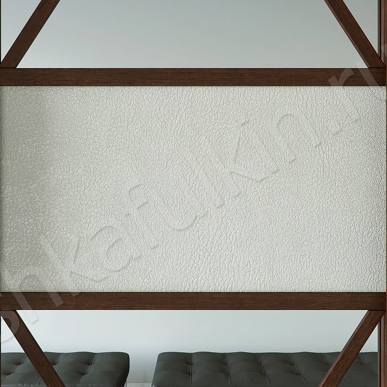 Прихожая Каппучино Древесный Темные Классика 2х створчатые Коридор Для вещей 4