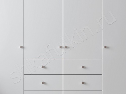 Корпусный шкаф Джерри Белый Прованс 4х створчатые Спальня 