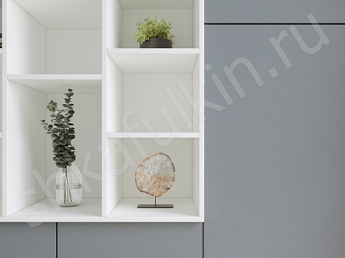 Изображение цвета Шкаф Томми Белый Современный 5и створчатые  