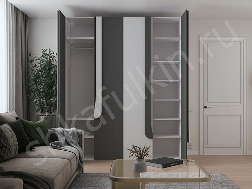 Изображение цвета Шкаф Тигго  Современный 4х створчатые Гостиная 