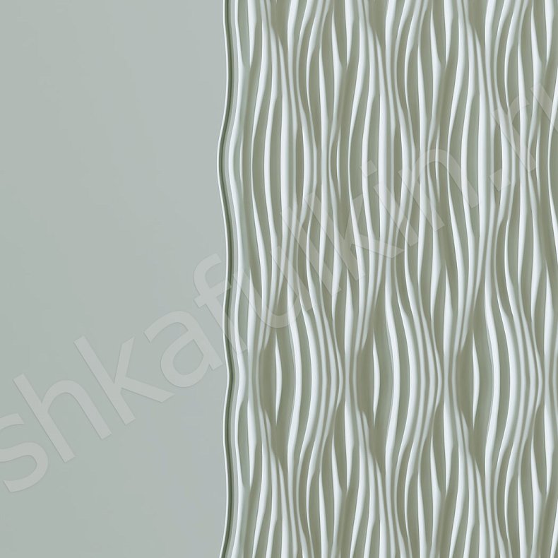 Изображение Прихожая Энгельс Белый Светлые Современный 2х створчатые Прихожая Для вещей 3