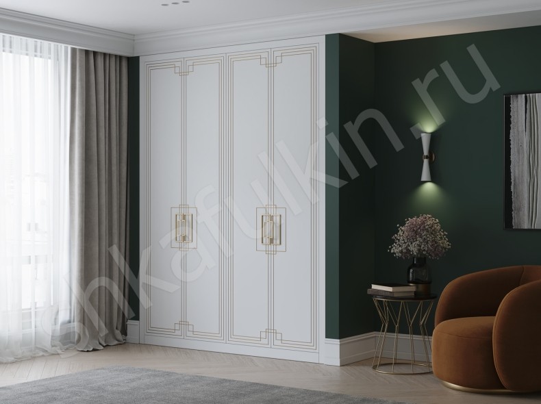 Изображение Встроенный шкаф Метрополитан с патиной