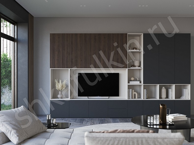 Изображение цвета Стенка Нолти  Минимализм  Гостиная 