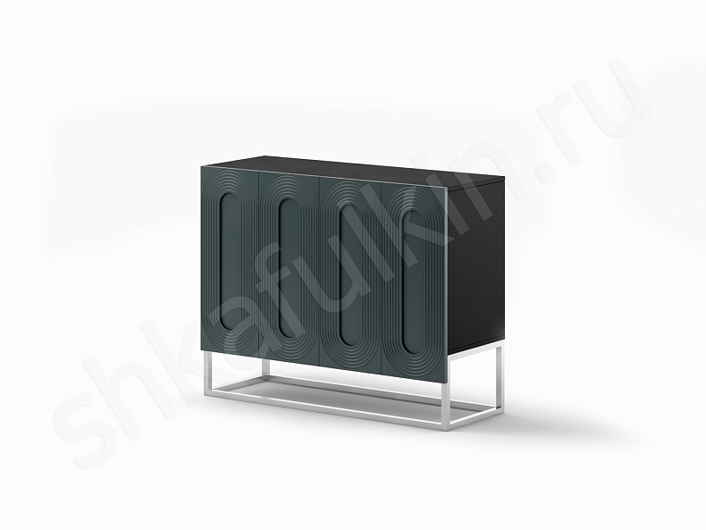 Изображение цвета Тумба Дзен Белый Черный Розовый Серый Синий Темные Зеленый Современный 4х створчатые Спальня Для белья Для вещей