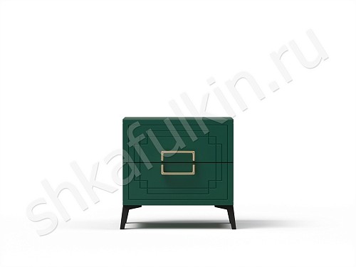 Изображение цвета Тумба Метрополитан Черный Белый Серый Светлые Зеленый Золото Неоклассика 2х створчатые Спальня Для декора