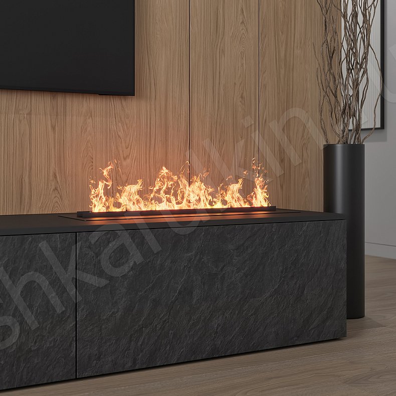 Изображение Стенка Розенталь Темные Древесный Черный Современный Гостиная Под ТВ Для книг 3