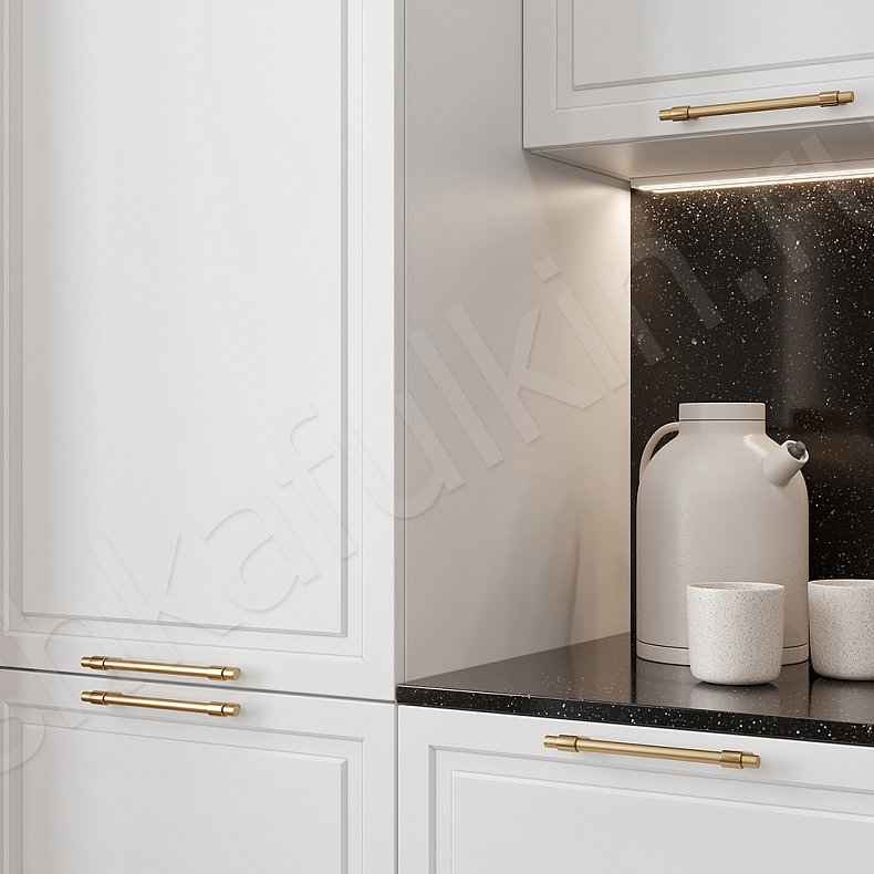 Изображение Кухня Брикелл Белый Светлые Зеленый Классика   Для посуды 9