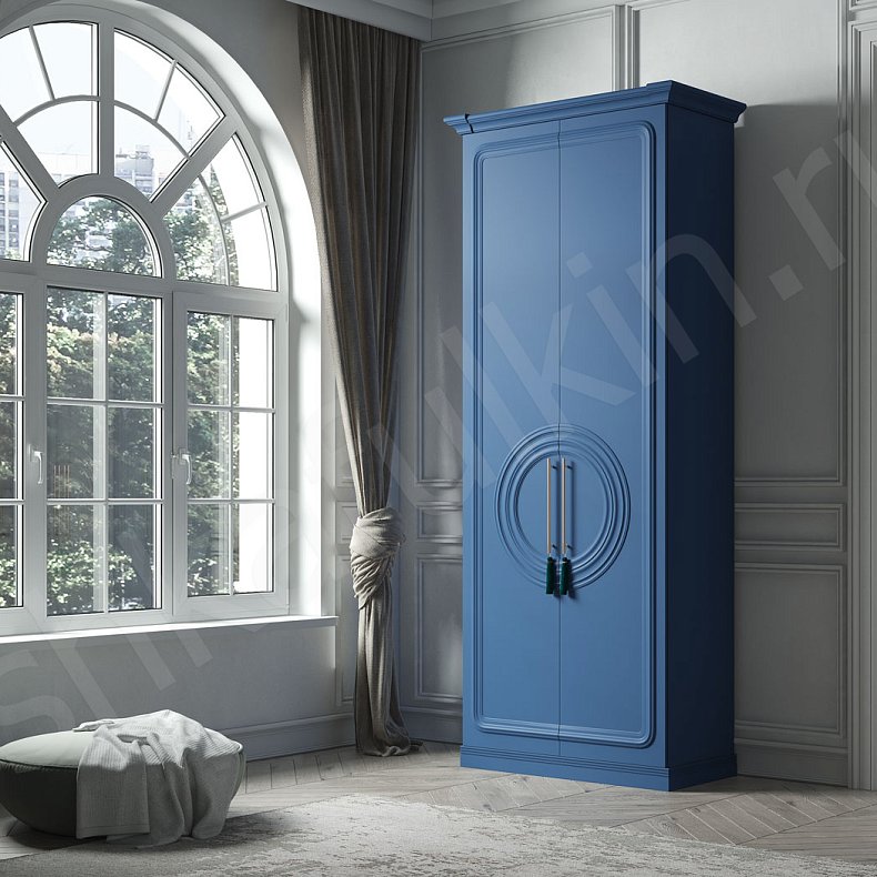 Шкаф Санмарино  Неоклассика 2х створчатые Гостиная Для вещей 7