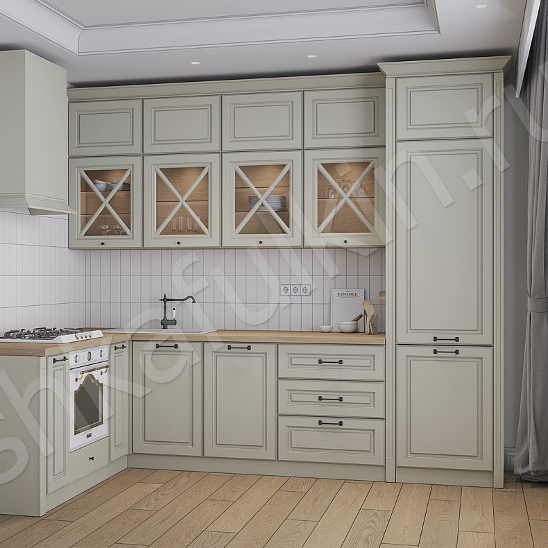 Изображение Кухня Палетта Зеленый Светлые Прованс   Для посуды Для декора 3