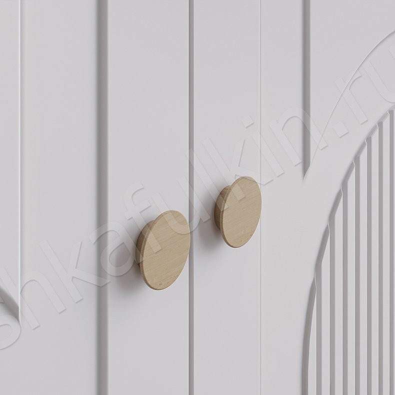 Изображение Шкаф Маурис Белый Неоклассика 5и створчатые Гостиная Для книг Для декора Для вещей 6