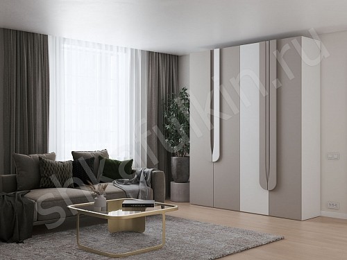 Изображение цвета Шкаф Тигго  Современный 4х створчатые Гостиная 