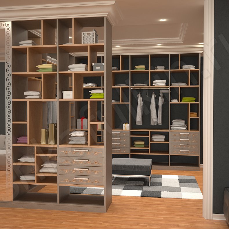 Гардеробная Матиас  Модерн  Гардеробная  3