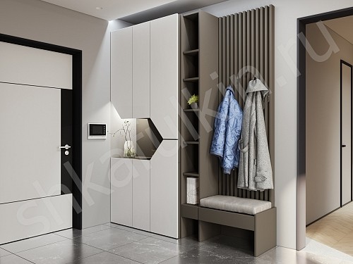 Изображение цвета Прихожая Сальма  Минимализм 2х створчатые Прихожая 
