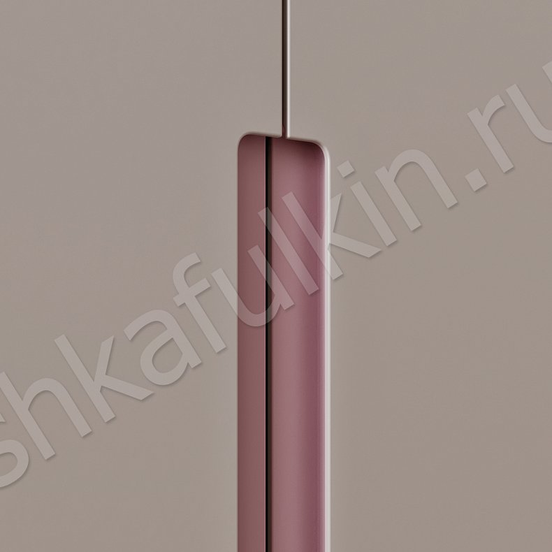 Детская Маргарита Коричневый Светлые Минимализм 4х створчатые Детская Для книг Для вещей 8