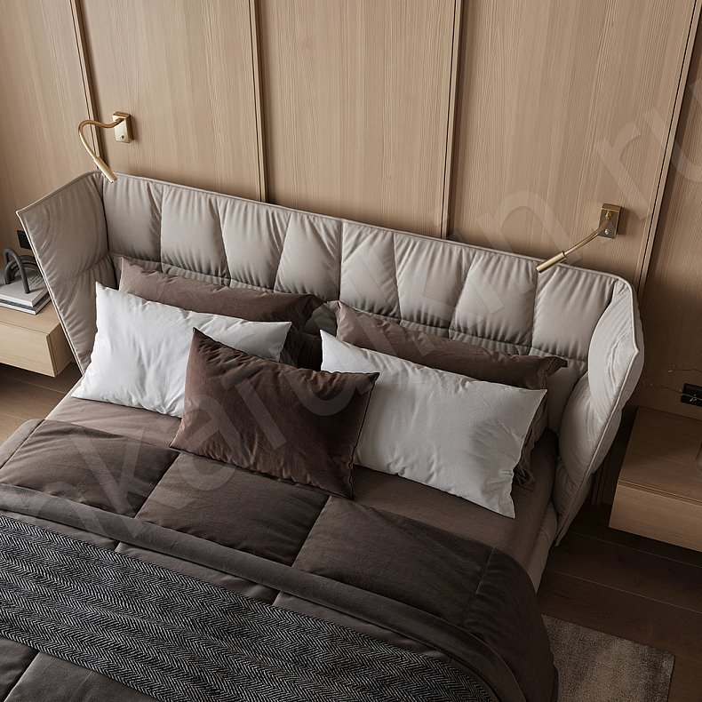 Изображение Гарнитур Джапанди Древесный Современный 3х створчатые Спальня Для декора Для вещей 4