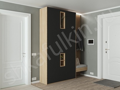 Изображение цвета Прихожая Клайд  Минимализм 2х створчатые Прихожая 