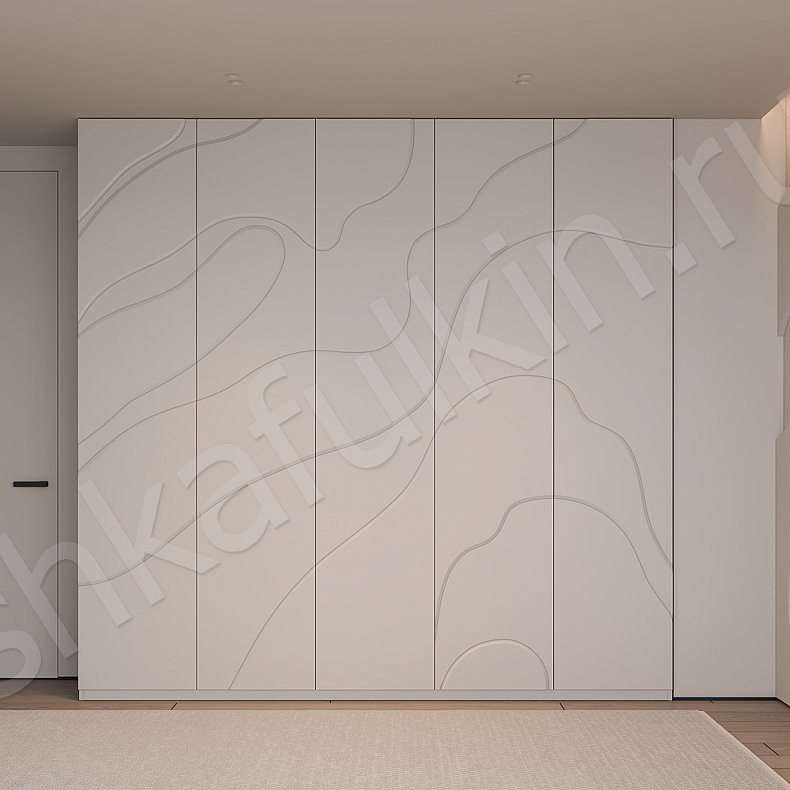 Изображение Шкаф Инима Светлые Современный 5и створчатые Спальня Для вещей 2