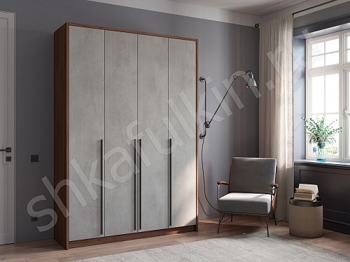 Шкаф 4 двери Ларсен  Классика 3х створчатые Спальня 