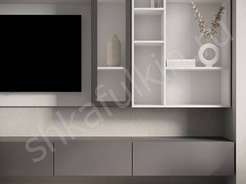 Изображение цвета Стенка Арли Древесный  6и створчатые  Под ТВ