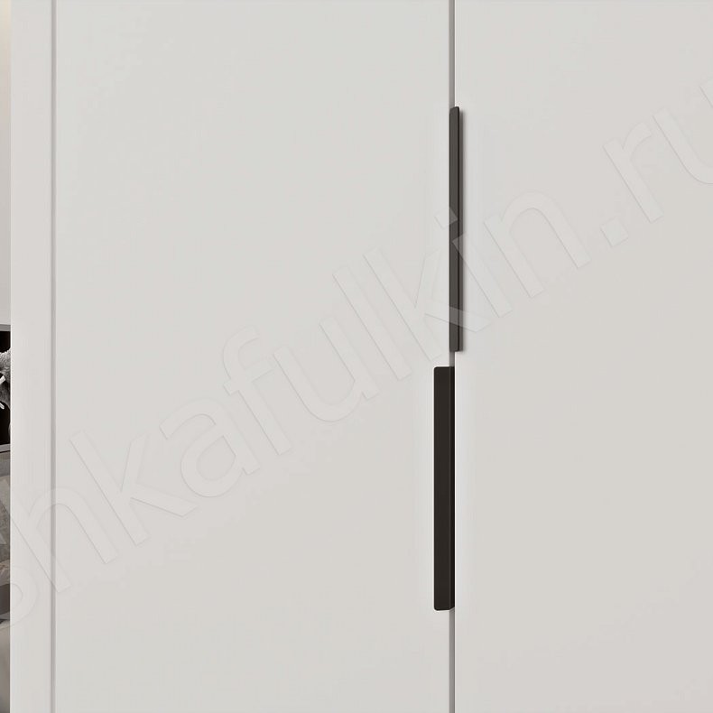 Шкаф Аксель Темные Светлые Синий Серый Коричневый Белый Минимализм 4х створчатые Спальня Для вещей Для белья 9