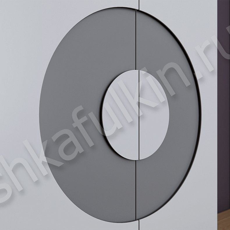 Шкаф Меридиан Белый Цветной Коричневый Серый Светлые Современный 4х створчатые Спальня Для вещей 7